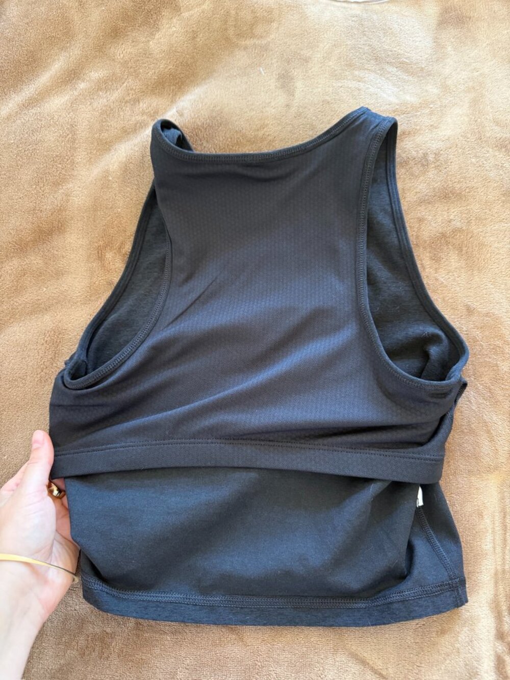 Vuori Elevation Plyo Tank (Black Heather) - Picture 3 of 5